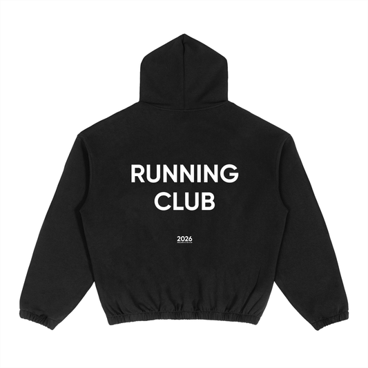 Club Hoodie | Black/White