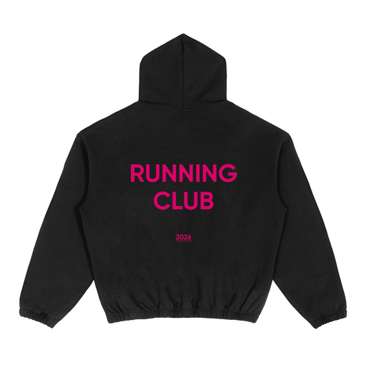 Club Hoodie | Black/Pink