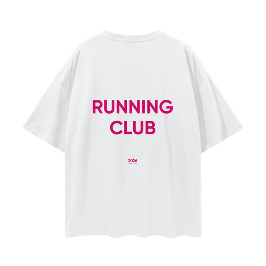Club Tee | White/Pink