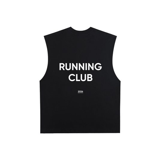 Club Tank | Black/White
