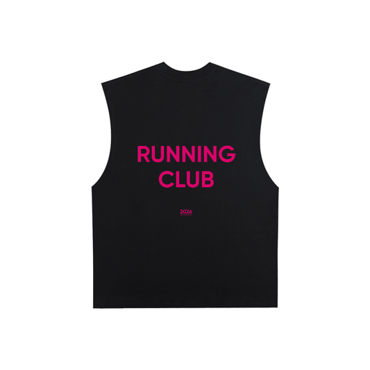 Club Tank | Black/Pink