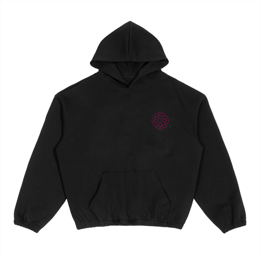 Club Hoodie | Black/Pink