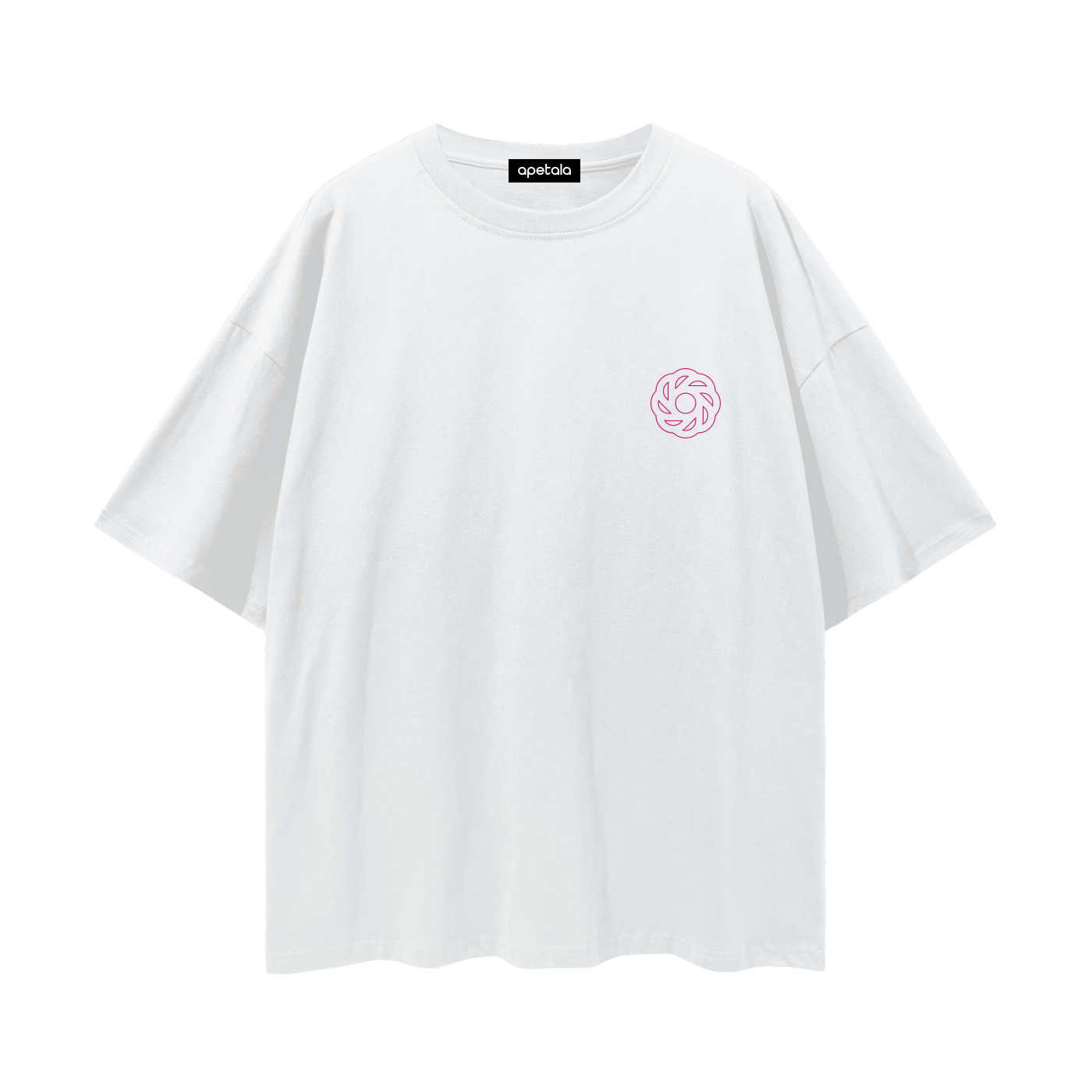 Club Tee | White/Pink