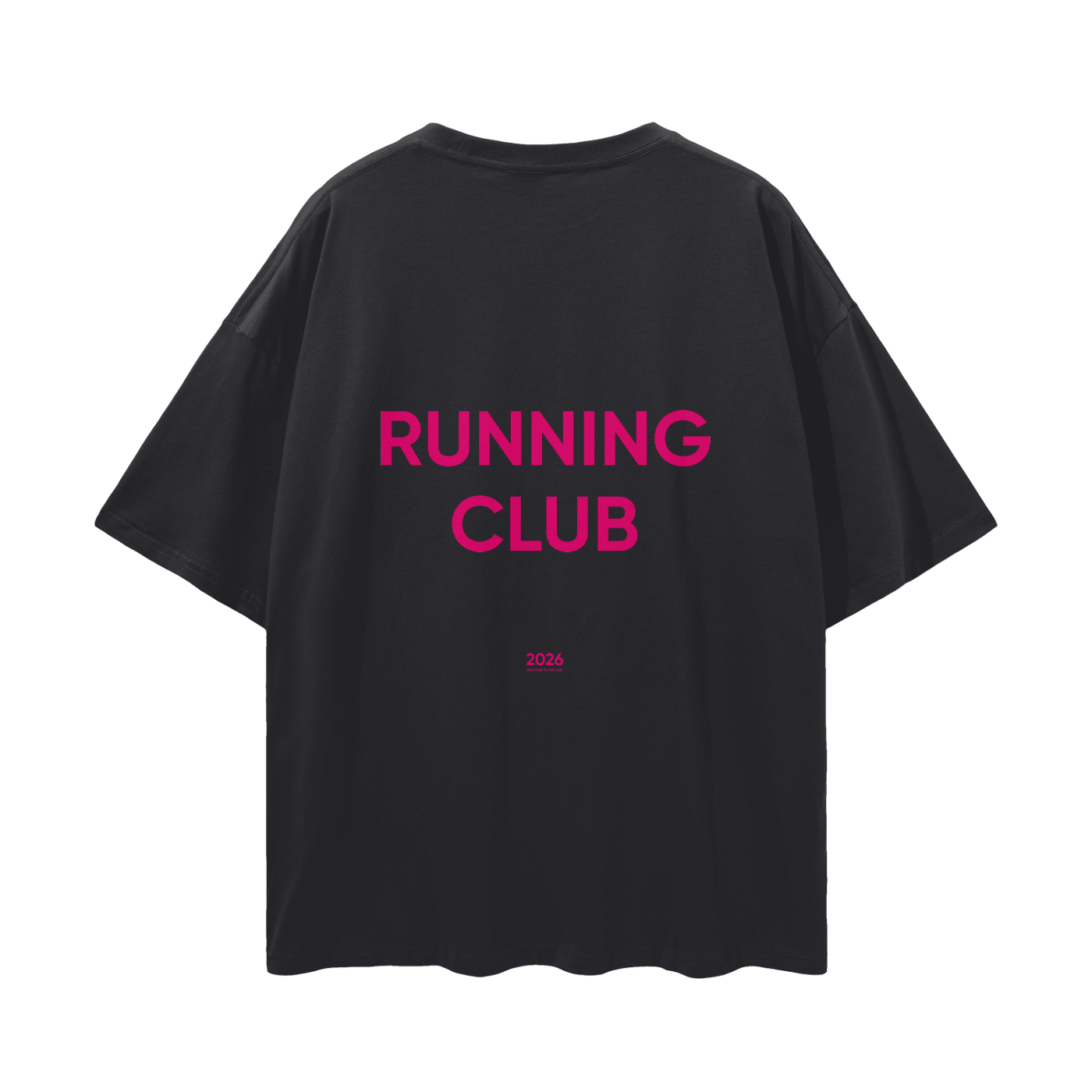 Club Tee | Black/Pink