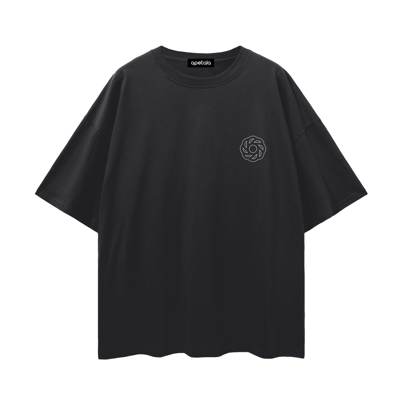 Club Tee | Black/White