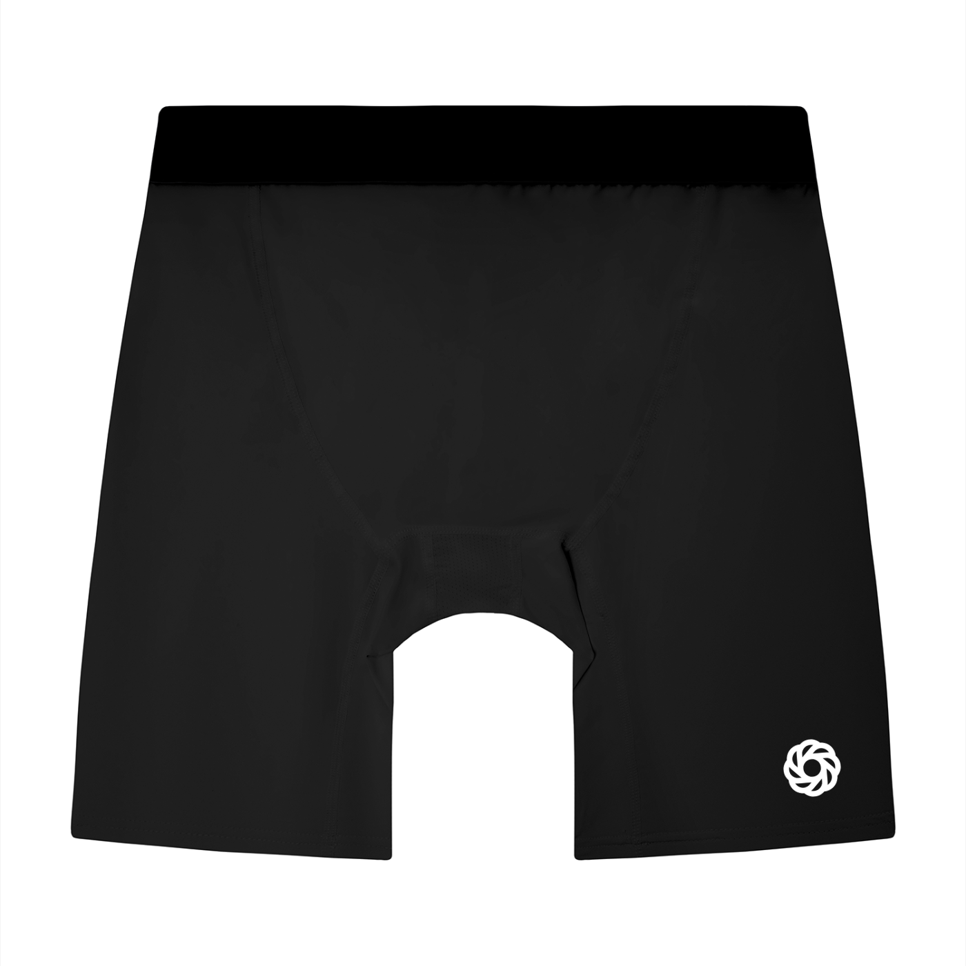 Core Compression Half-Tights | Black/White | Male