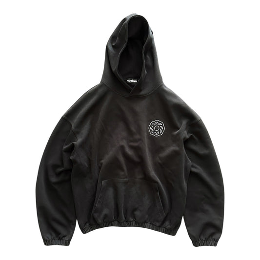 Club Hoodie | Black/White