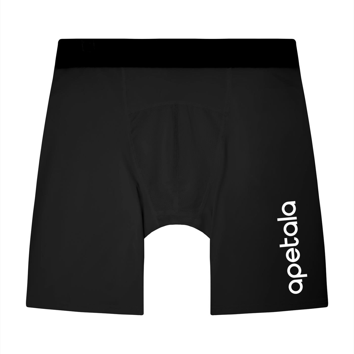 Core Compression Half-Tights | Black/White | Male