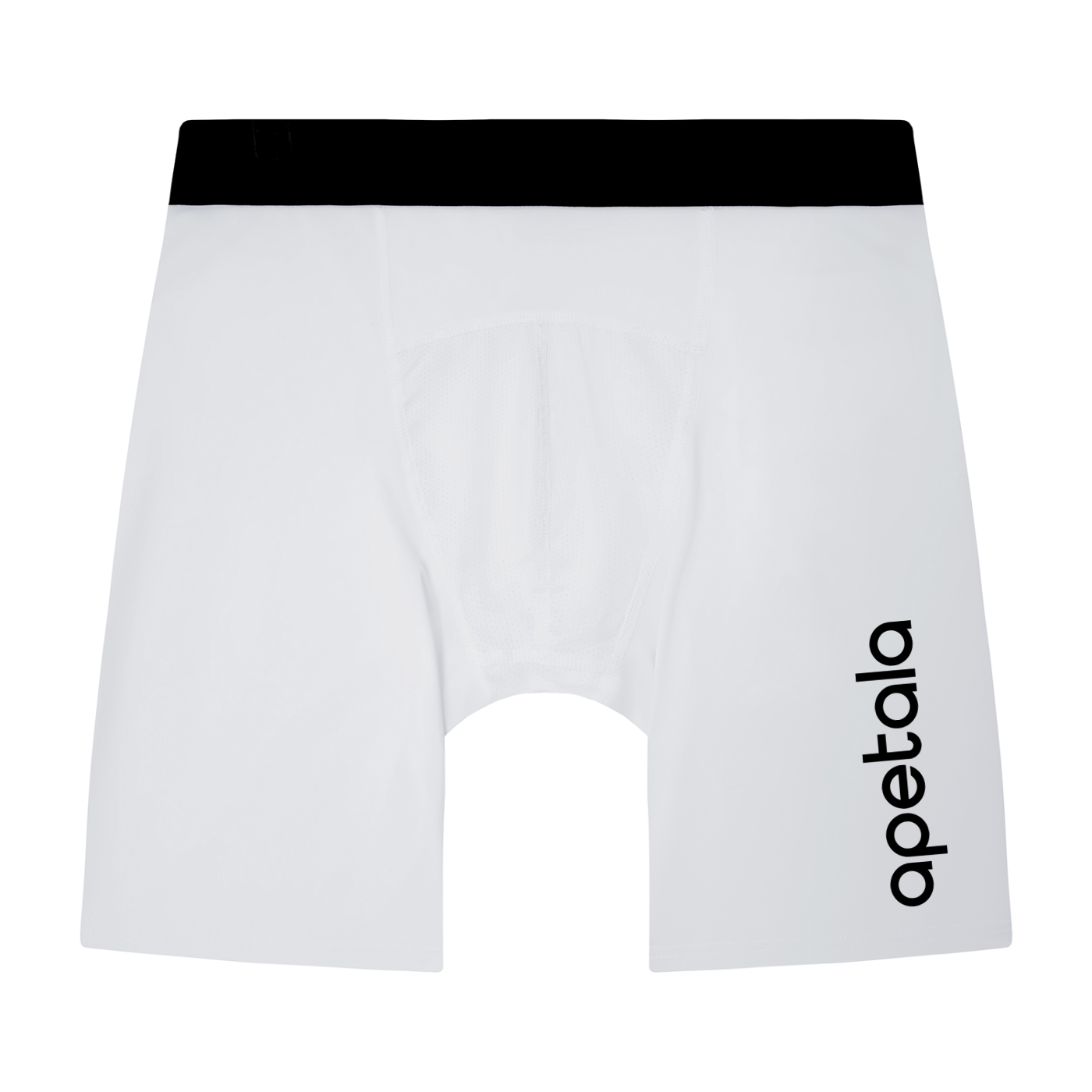 Core Compression Half-Tights | White/Black | Male